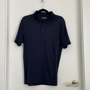 Fila Sport Golf Shirt Short Sleeve Navy Medium